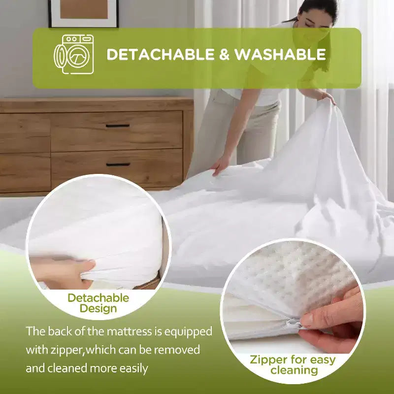 Matelas 10 Pouces Mousse à Mémoire de Forme Gel Matelas Fermeté Moyenne pour Sommeil Frais et Soulagement de la Pression Certifié CertiPUR-US