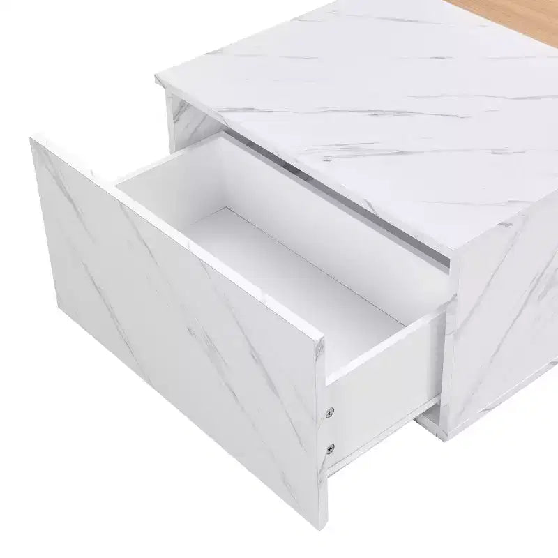 Table basse ronde, aucun assemblage requis, pour salon, bureau ou chambre
