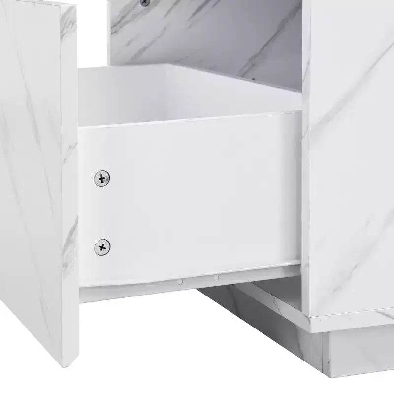 Table basse ronde, aucun assemblage requis, pour salon, bureau ou chambre