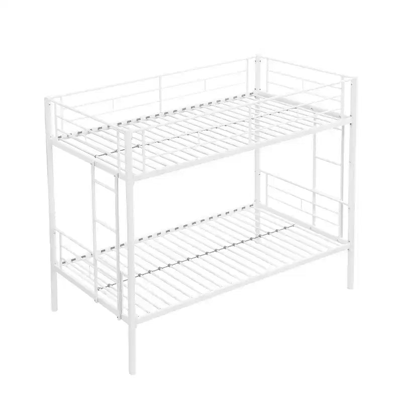 Table d'appoint en forme de C pour canapé – Table de bout moderne, support pour ordinateur portable ou table de chevet compacte – Meuble gain de place (blanc)