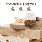 Table à manger en bois avec table à manger rectangulaire, tabourets et banc