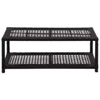 Organisateur de chaussures suspendu argenté 26x5.1x54.7
