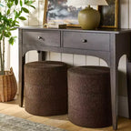 Pouf ottoman rond