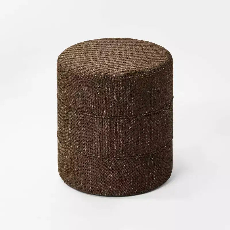Pouf ottoman rond