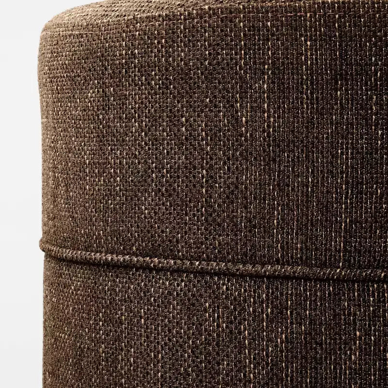 Pouf ottoman rond