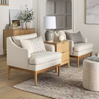 Pouf ottoman rond
