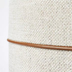 Pouf ottoman rond