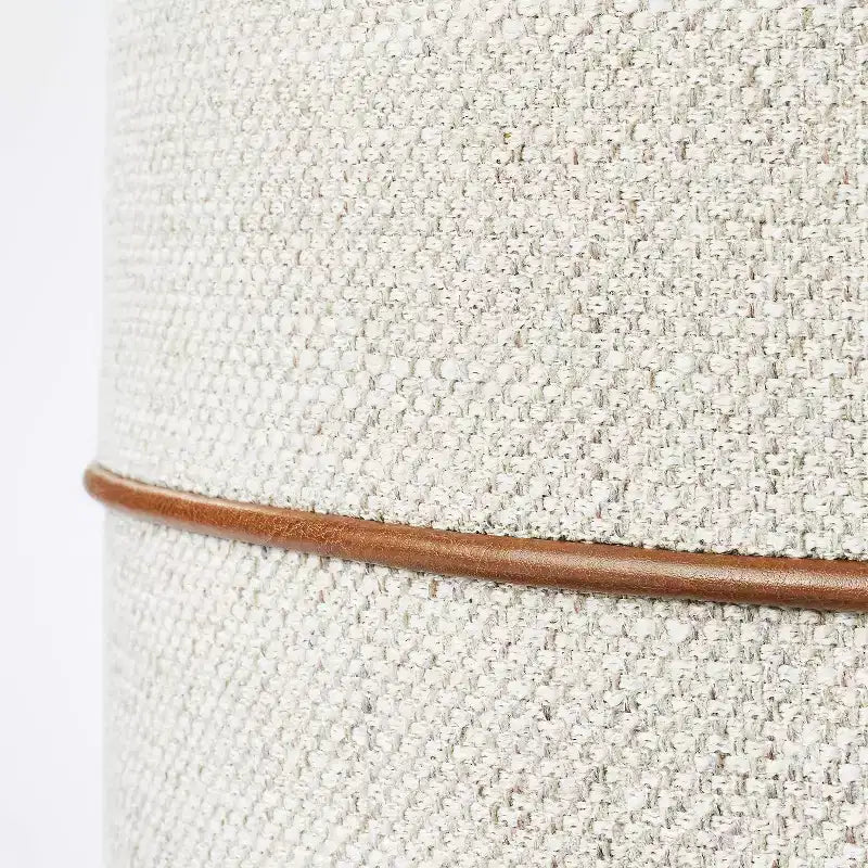 Pouf ottoman rond