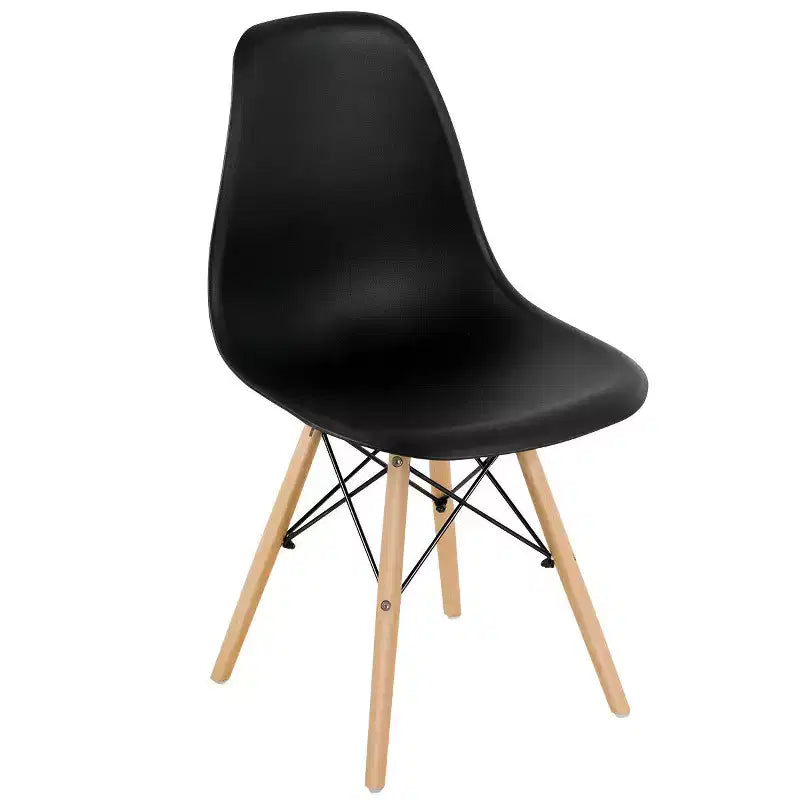 Table d'appoint de style moderne avec rangement, pieds en bois et portes doubles, Blanc/Brun