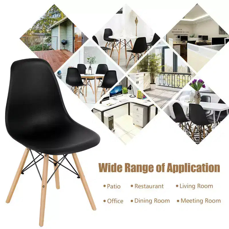 Table d'appoint de style moderne avec rangement, pieds en bois et portes doubles, Blanc/Brun