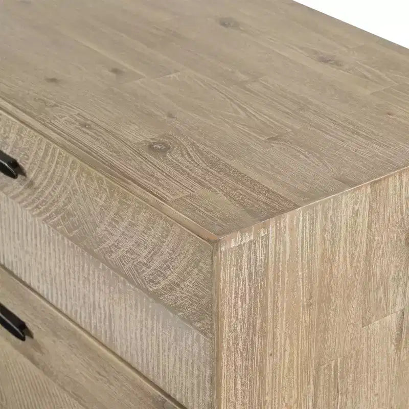 Commode moderne du milieu du siècle à 6 tiroirs