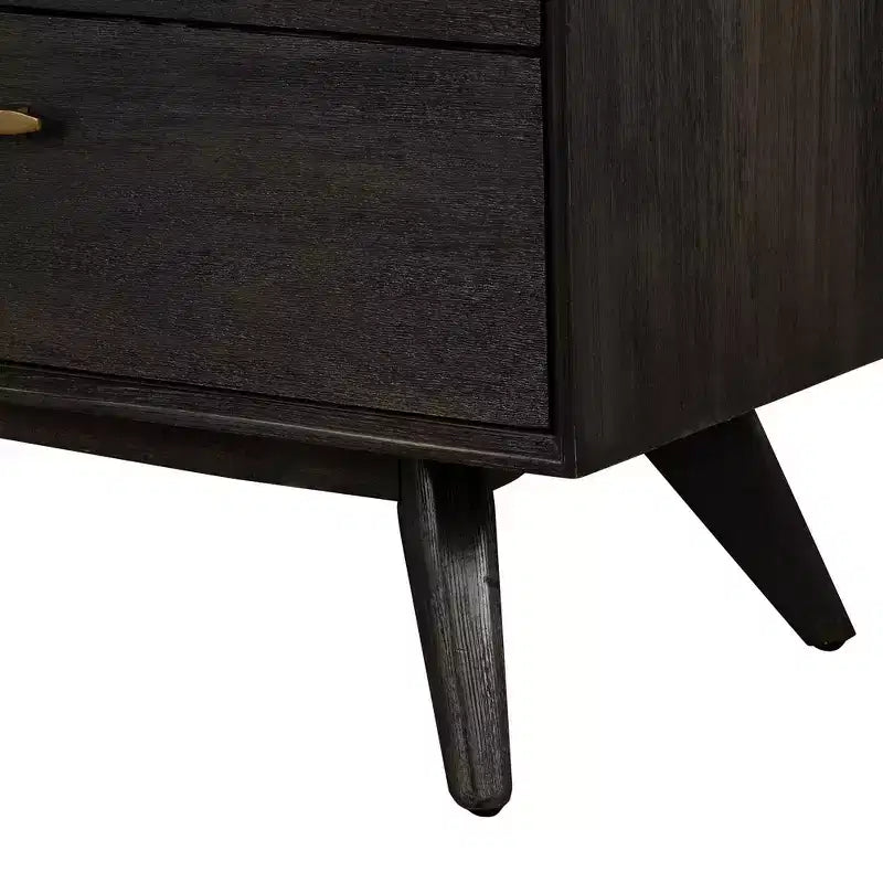 Commode moderne du milieu du siècle à 6 tiroirs