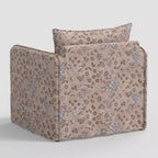 Fauteuil décontracté avec coutures anglaises