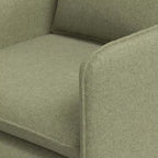 Fauteuil décontracté avec coutures anglaises
