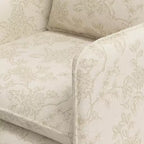 Fauteuil décontracté avec coutures anglaises